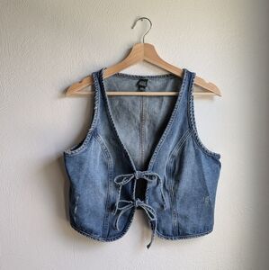 Denim vest